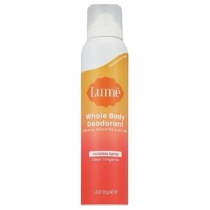 Lume Whole Body Deodorant Spray, Clean Tangerine, 3.6 OZ